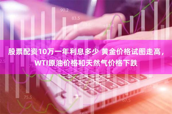 股票配资10万一年利息多少 黄金价格试图走高，WTI原油价格和天然气价格下跌