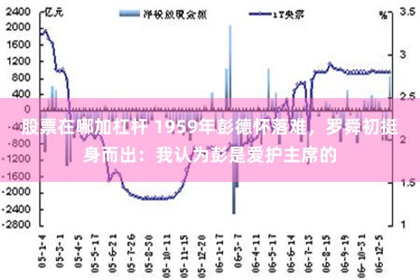 股票在哪加杠杆 1959年彭德怀落难，罗舜初挺身而出：我认为彭是爱护主席的